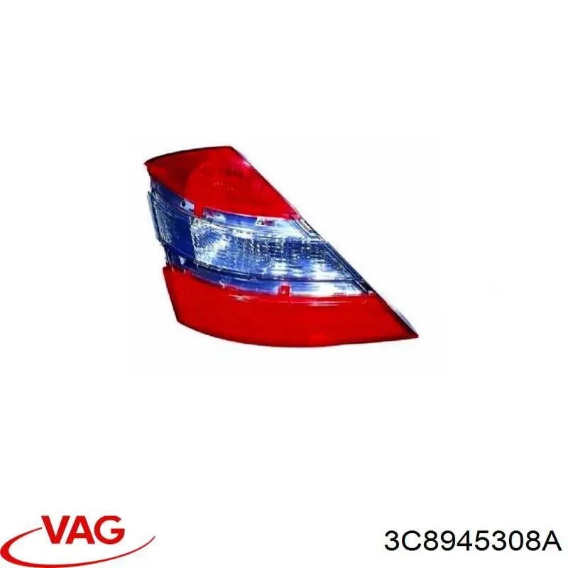 3C8945308 VAG Фара задняя правая внутренняя