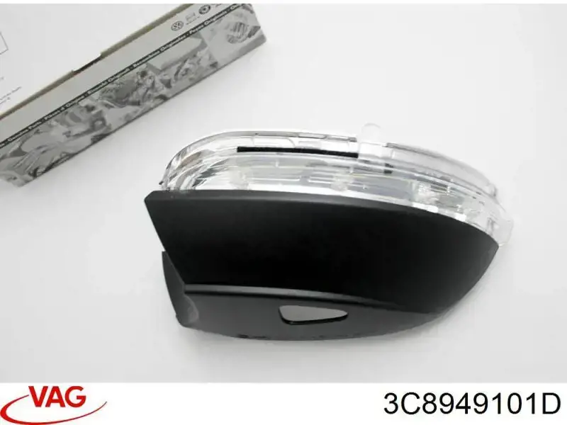 Купить 3C8949101D VAG Указатель поворота зеркала левый