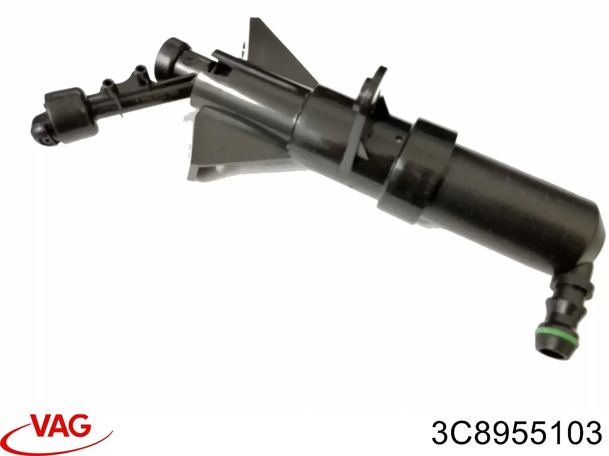 Держатель форсунки омывателя фары (подъемный цилиндр) 3C8955103 VAG