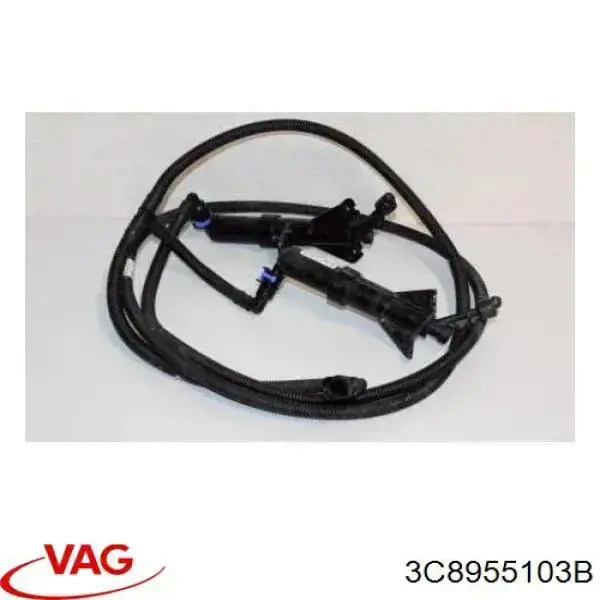 Держатель форсунки омывателя фары (подъемный цилиндр) 3C8955103B VAG