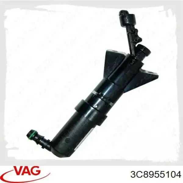 Держатель форсунки омывателя фары (подъемный цилиндр) 3C8955104 VAG