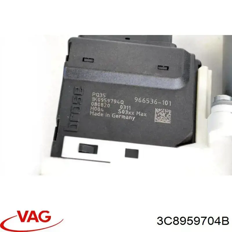 Купить 3C8959704B VAG Мотор стеклоподъемника двери передней левой