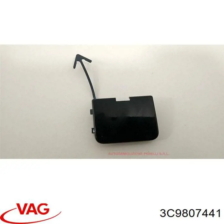 Заглушка бампера буксировочного крюка задняя VAG 3C9807441 цена, от 7.60 USD
