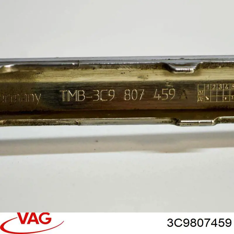 Купить 3C9807459 VAG Молдинг бампера заднего левый