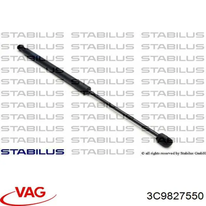 Амортизатор багажника 3C9827550 VAG