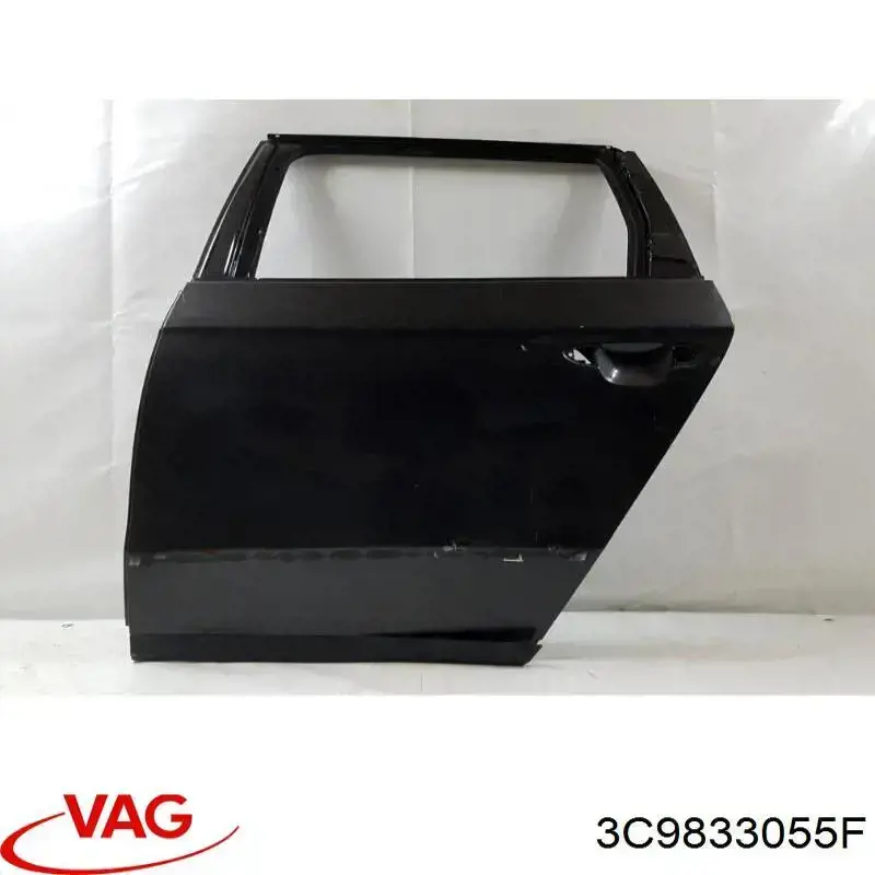 Дверь задняя, левая VAG 3C9833055F цена, от 56.43 USD