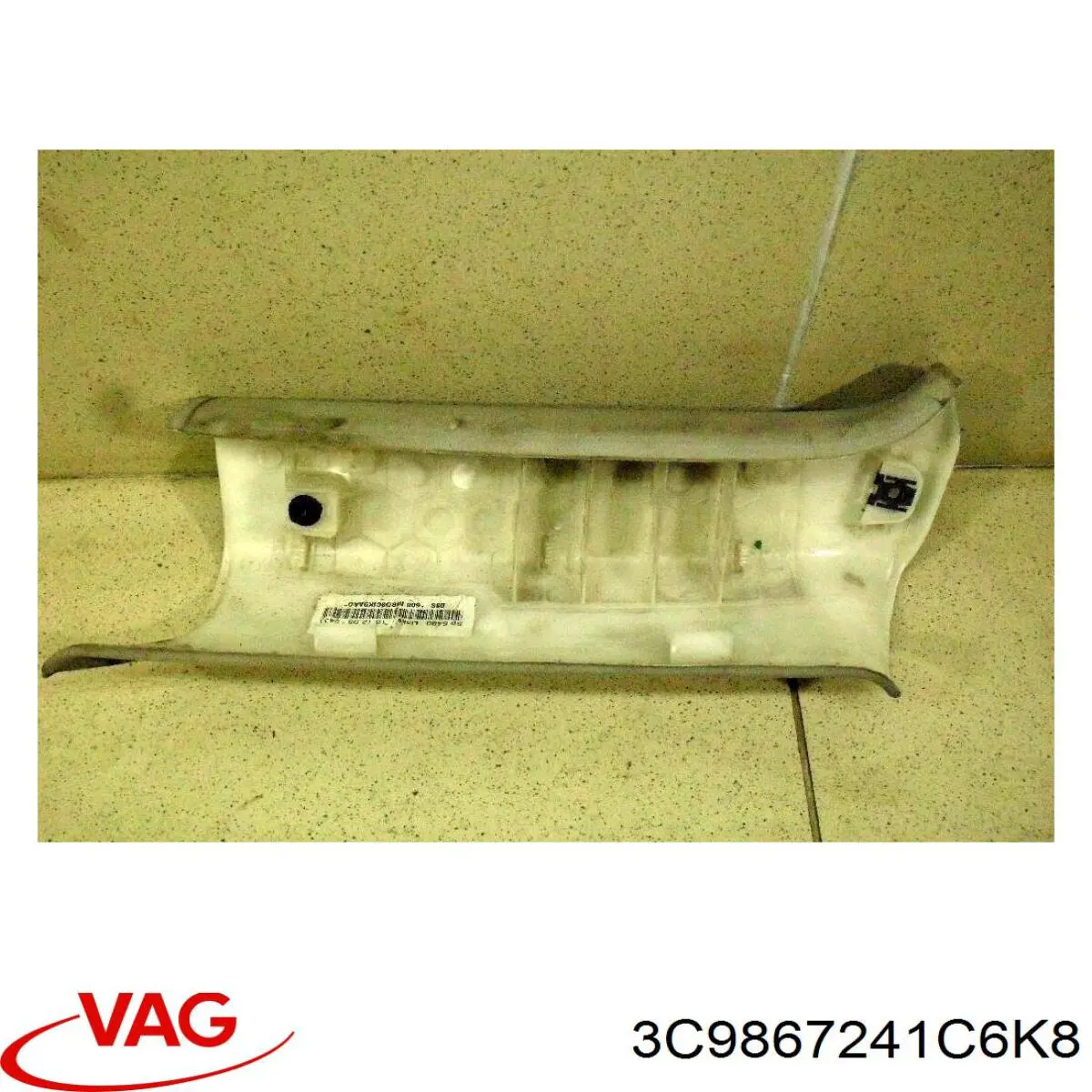 3C9867241D6K8 VAG Обшивка стойки кузова внутренняя задняя левая