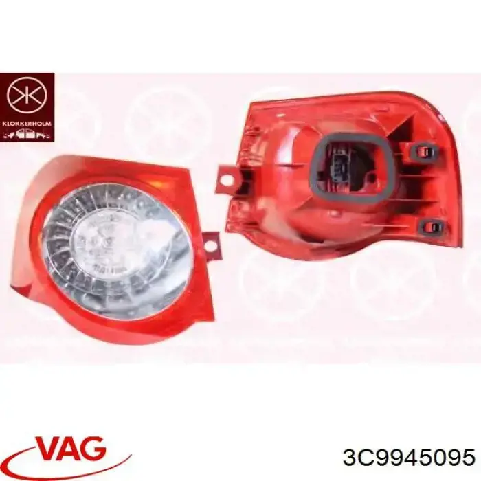 3C9945095 VAG Фонарь задний