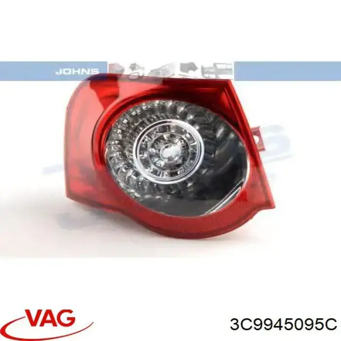 3C9945095C VAG фонарь задний левый внешний