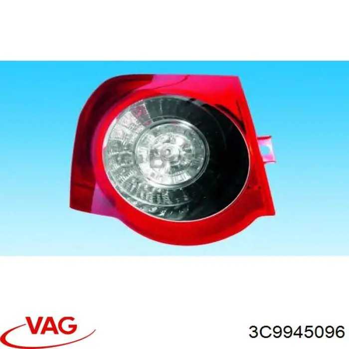Купить 3C9945096 VAG Фонарь задний правый, внешний