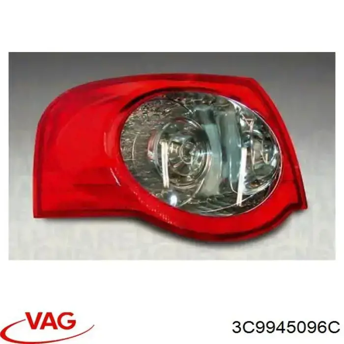 Фара задняя правая внешняя VAG 3C9945096C цена, от 63.35 USD