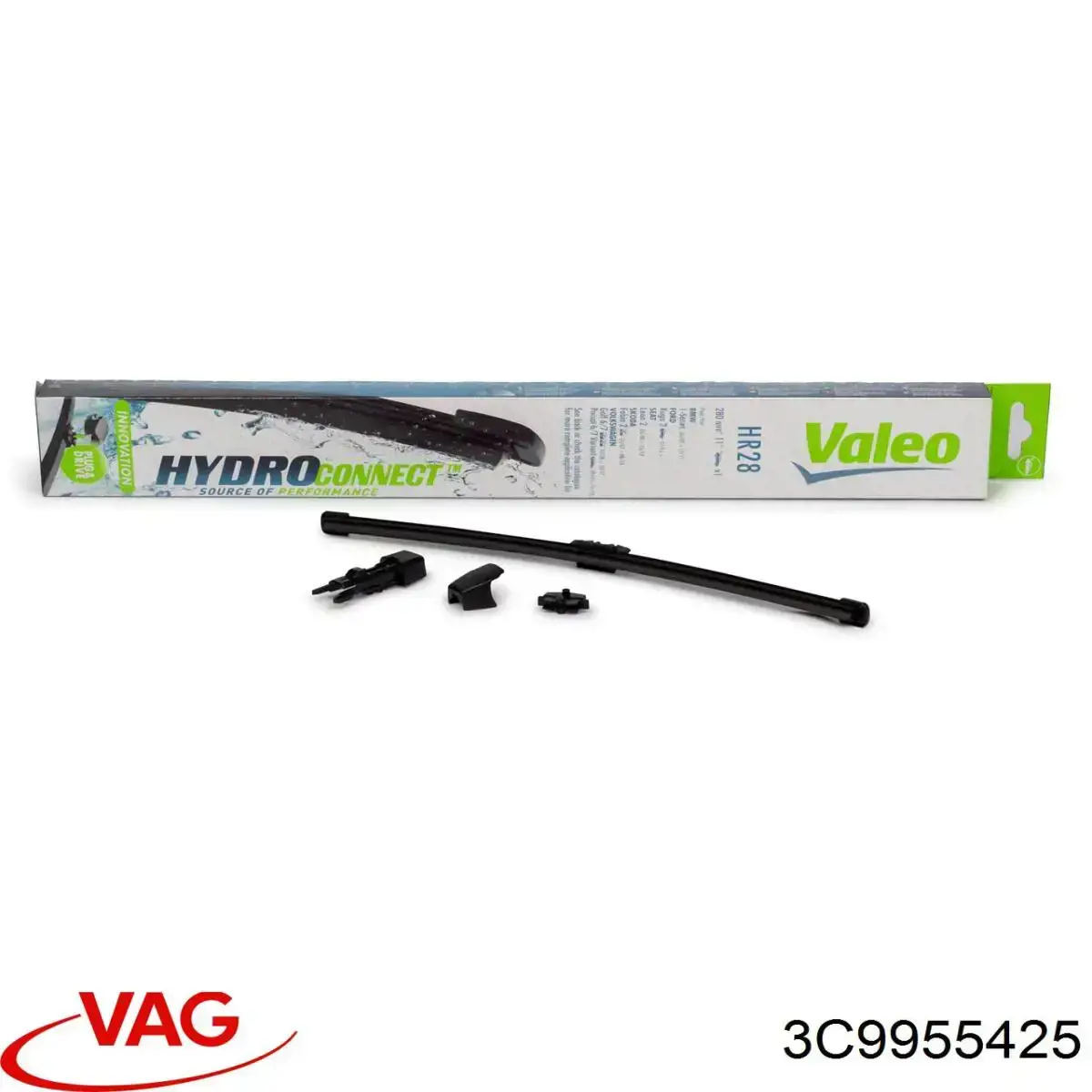 дворник заднего стекла VAG 3C9955425 цена, от 16.44 USD