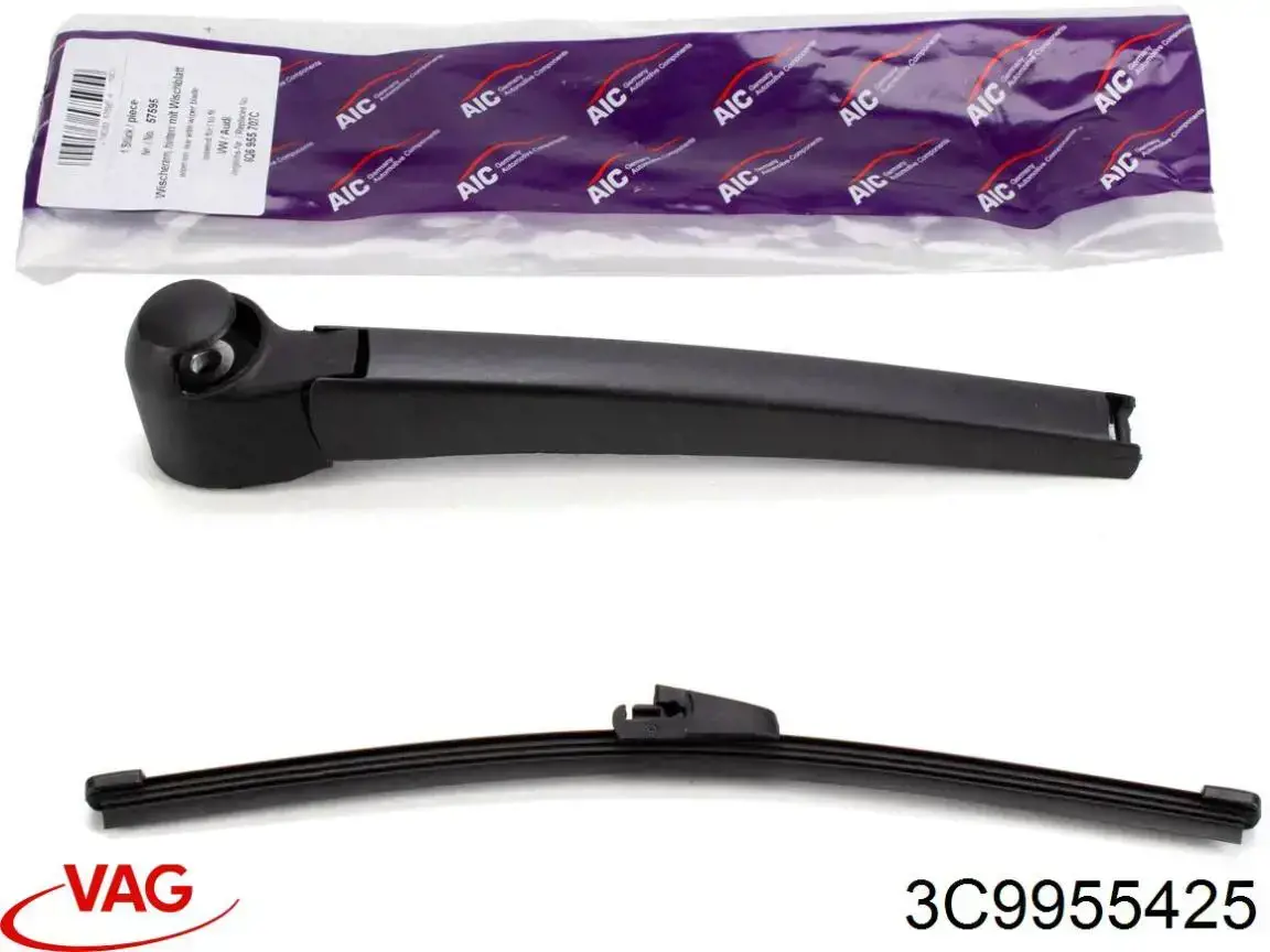 3C9955425 VAG Щетка заднего стеклоочистителя
