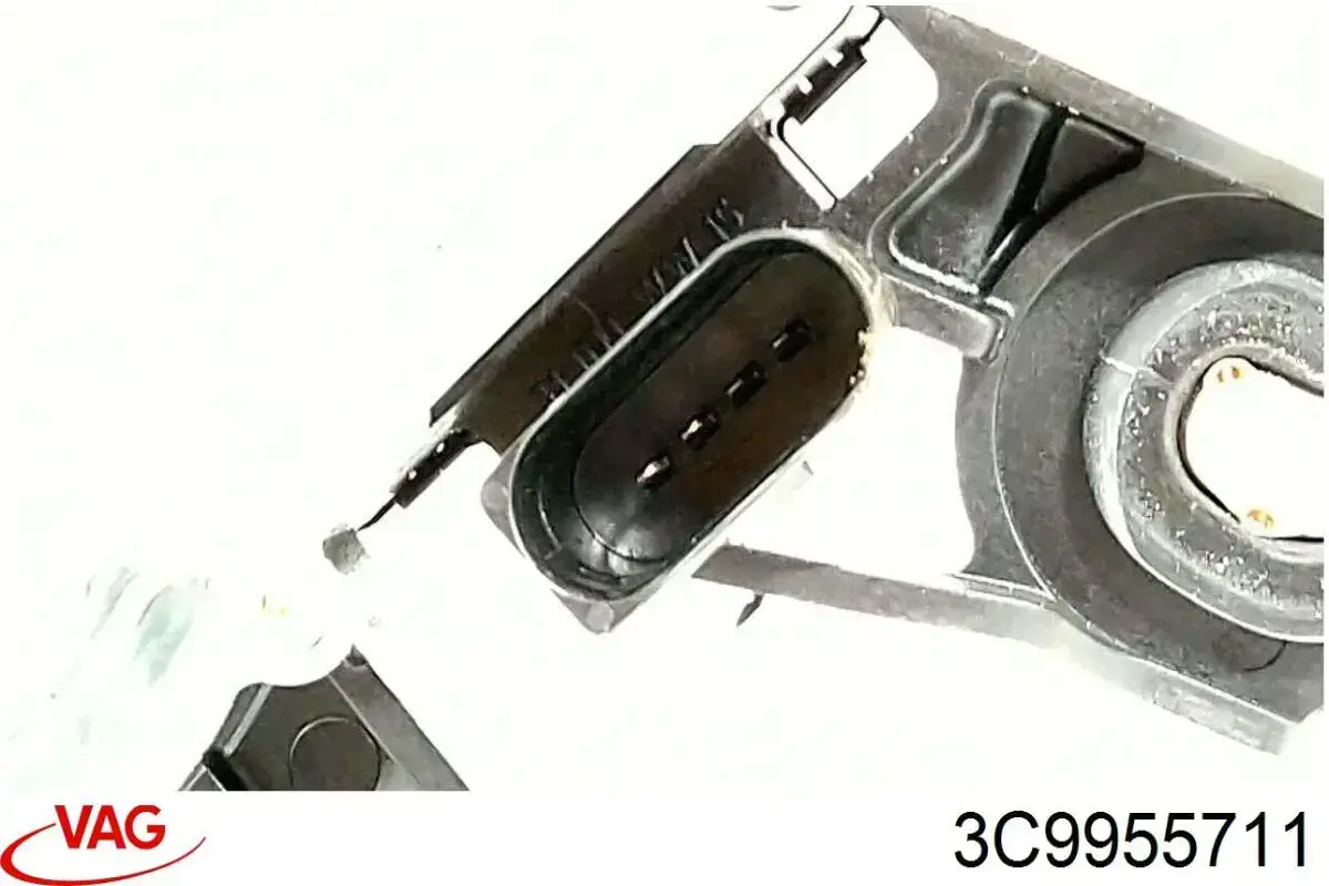 3C9955711 VAG motor de limpador pára-brisas de vidro traseiro