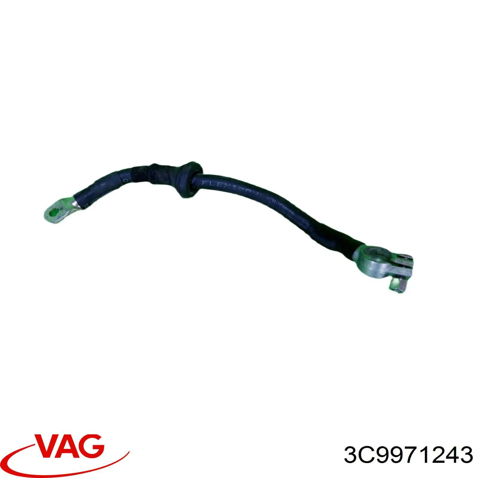 Кабель массы аккумулятора (АКБ) 3C9971243 VAG