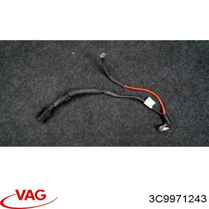 Кабель массы аккумулятора (АКБ) VAG 3C9971243 цена, от 60.80 USD