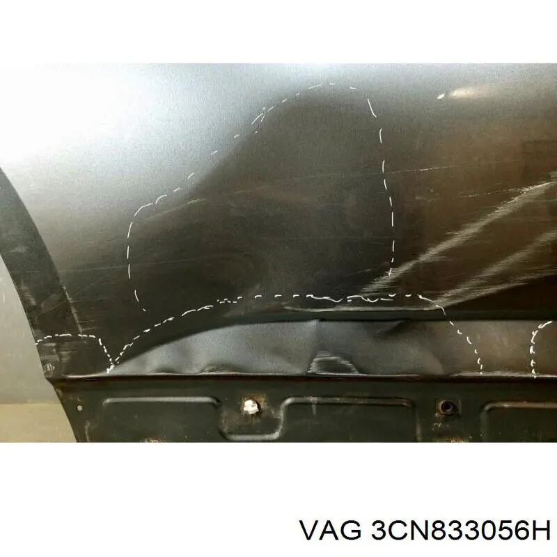 Дверь задняя правая 3CN833056H VAG