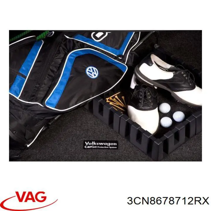 Купить 3CN8678712RX VAG Шторка багажного отсека