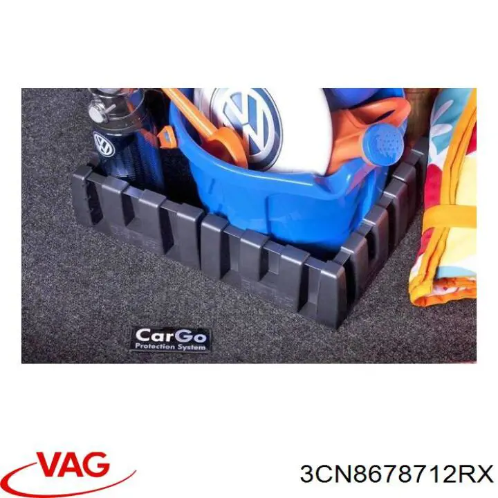 3CN8678712RX VAG Шторка багажного отсека