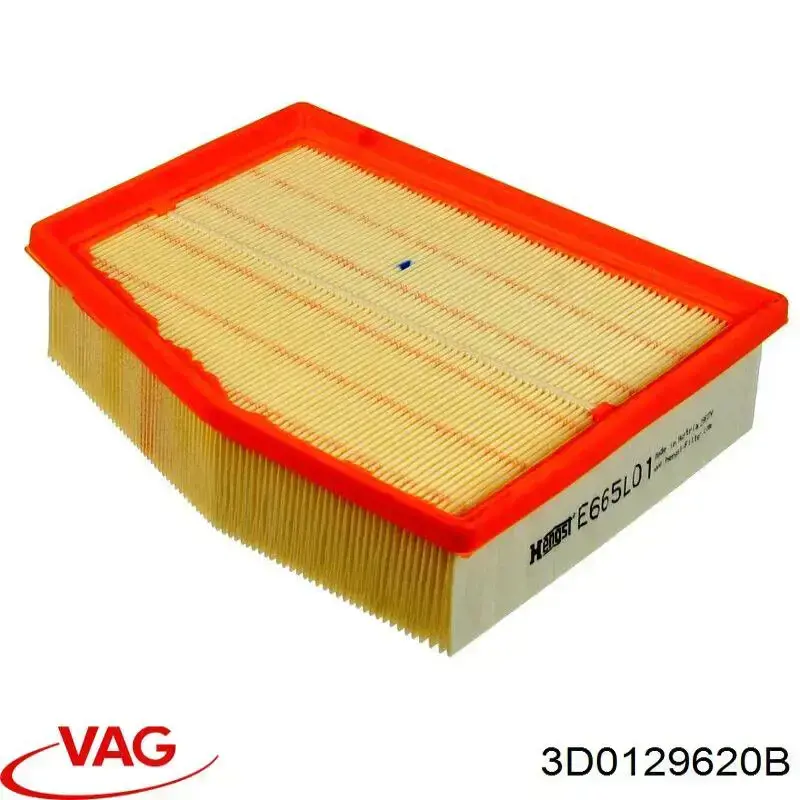 Фильтр воздушный VAG 3D0129620B