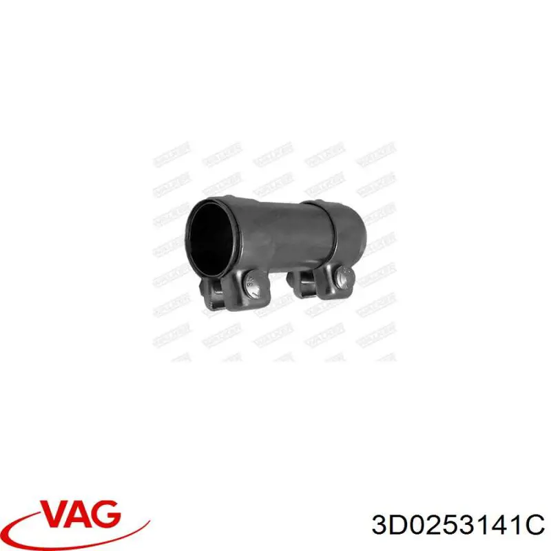Купить 3D0253141C VAG Монтажные элементы передние выпускной системы