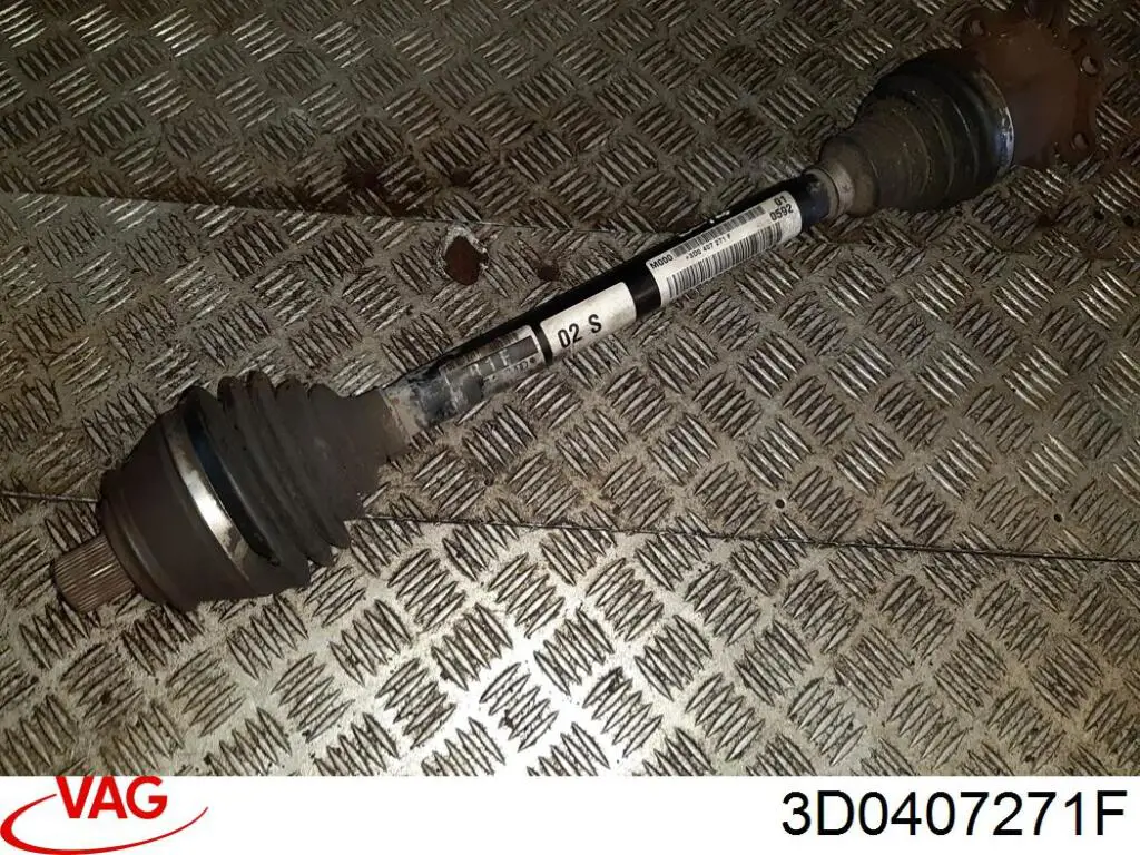 Купить 3D0407271F VAG Привод в сборе левый