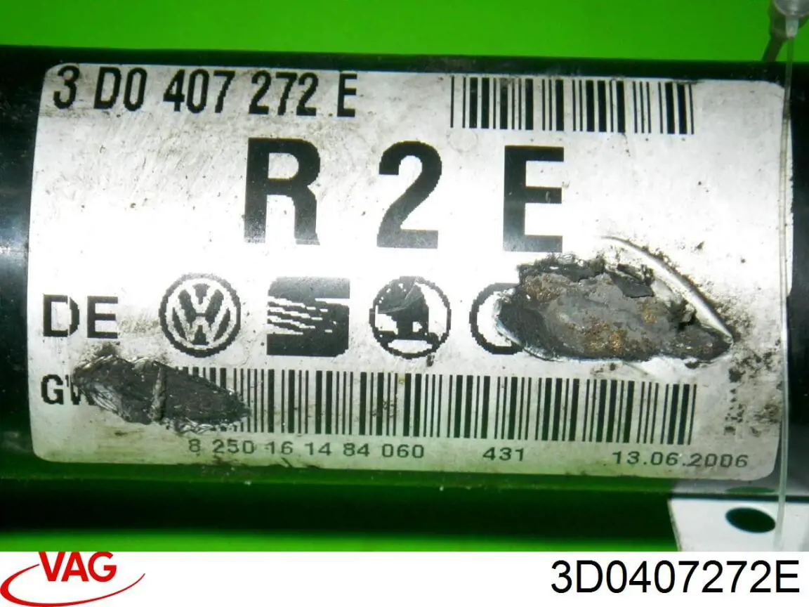 Привод передний правый VAG 3D0407272EX цена, от 104.40 USD