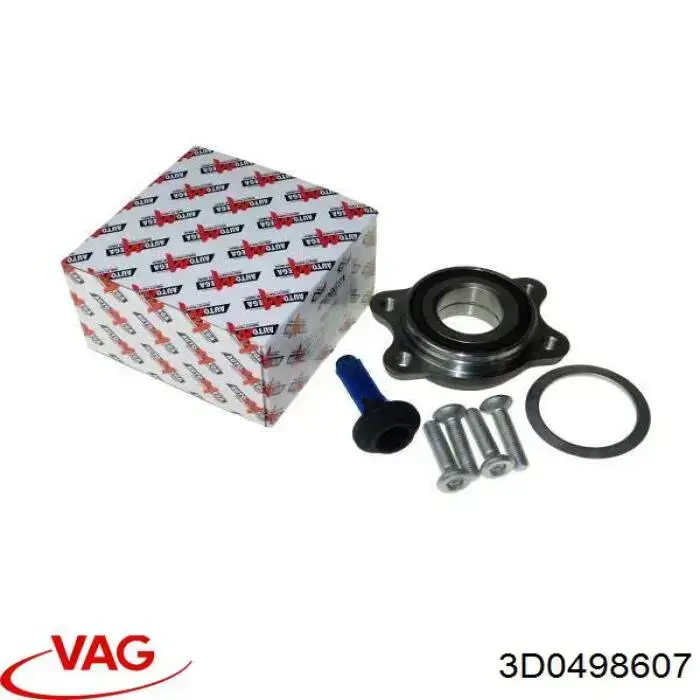 Подшипник ступицы передней/задней VAG 3D0498607