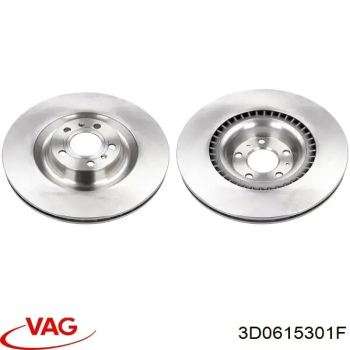 3D0615301F VAG тормозные диски