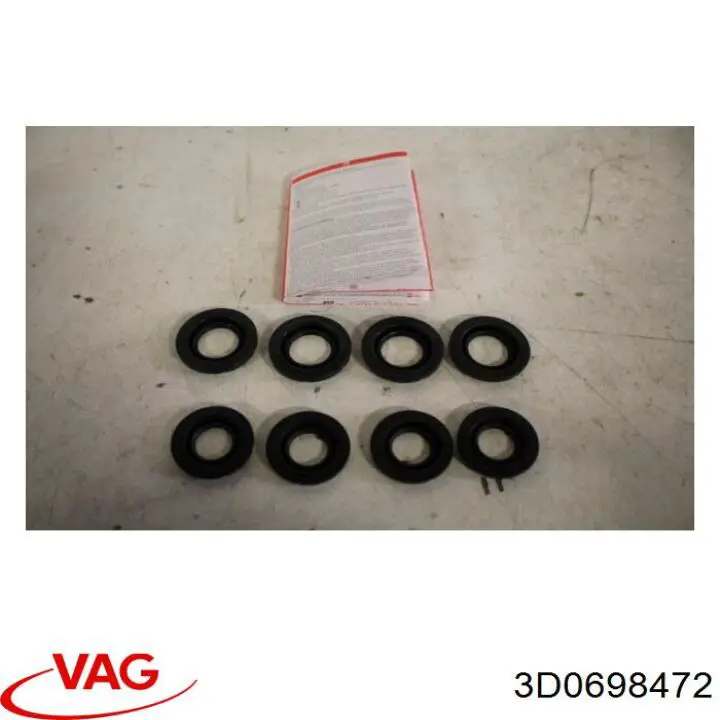 Ремкомплект суппорта тормозного переднего VAG 3D0698472