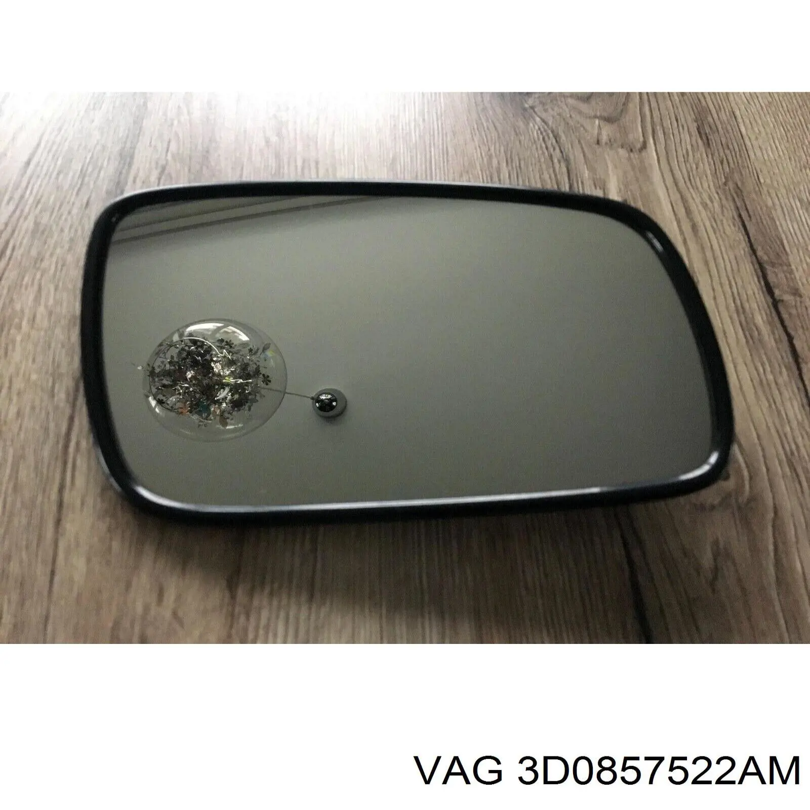 3D0857522BB VAG Зеркальный элемент правого зеркала заднего вида