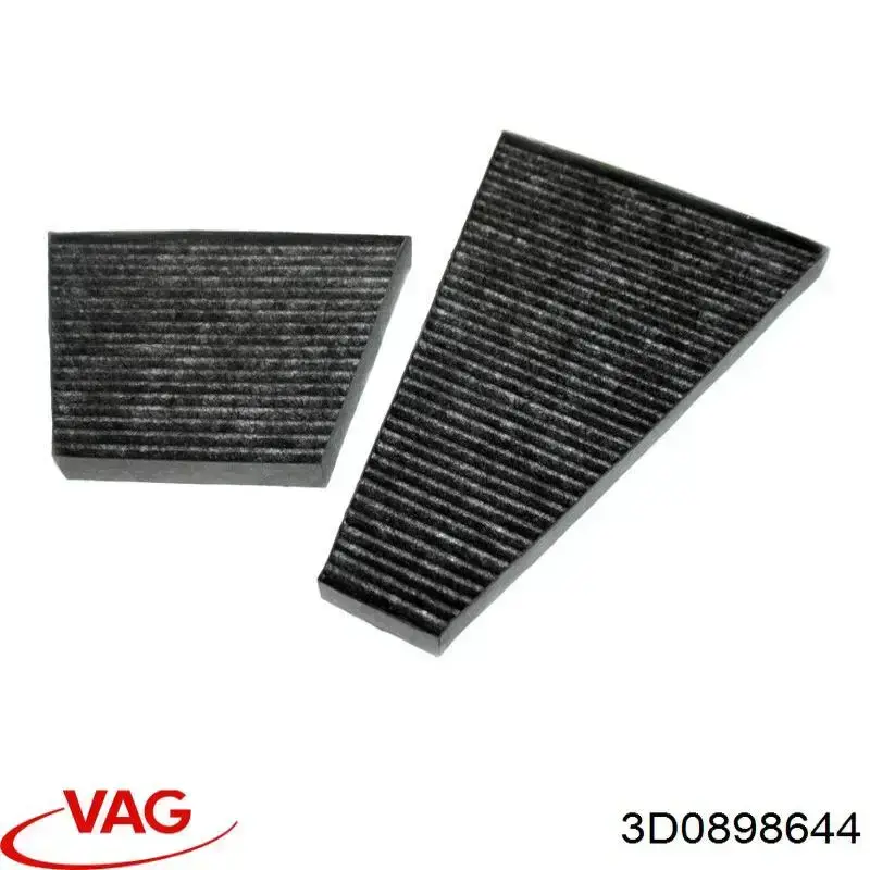 Воздушный фильтр салона VAG 3D0898644