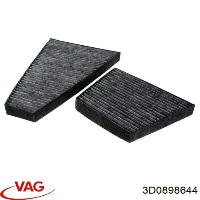 Фильтр салона 3D0898644 VAG