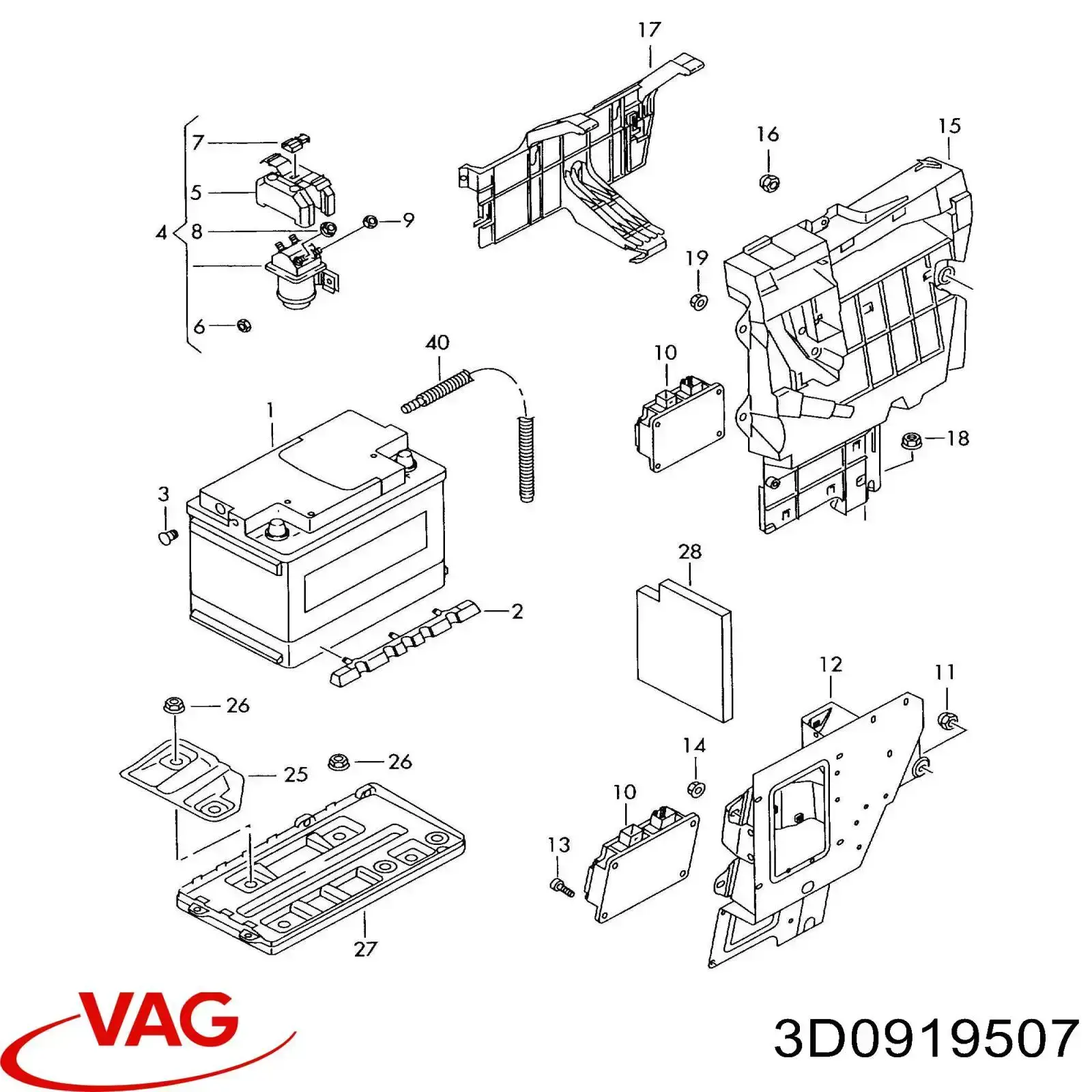 3D0919507 VAG 