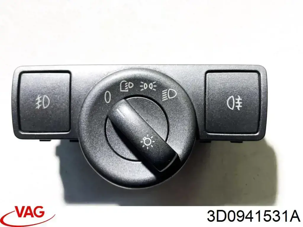 Переключатель света фар на "торпедо" 3D0941531A VAG