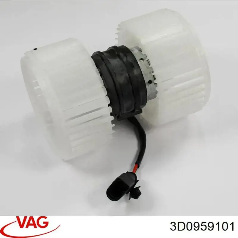 Купить 3D0959101 VAG Электродвигатели (электродвигатель отопителя) или розетка прицепа штепсельная