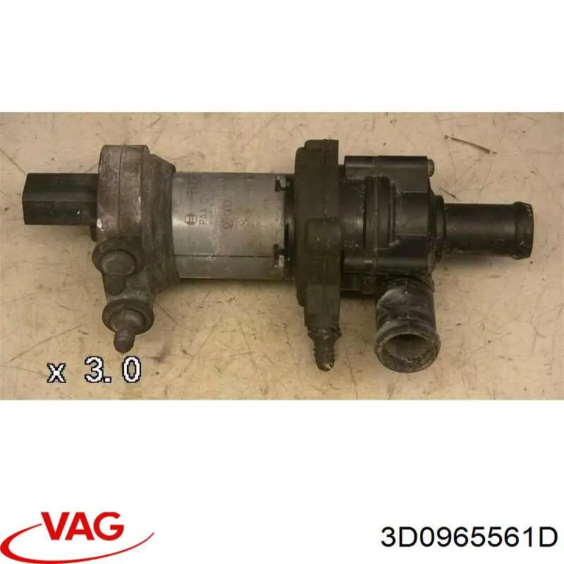 3D0965561D VAG Водяной насос охлаждения электрический дополнительный