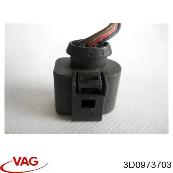 Разъем (фишка) датчика парковки VAG 3D0973703