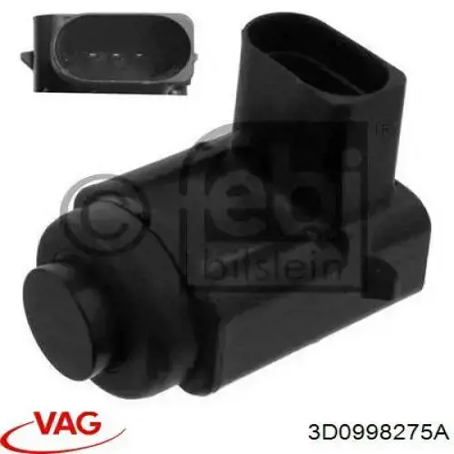 Датчик парктроника боковой VAG 3D0998275A цена, от 14.11 USD