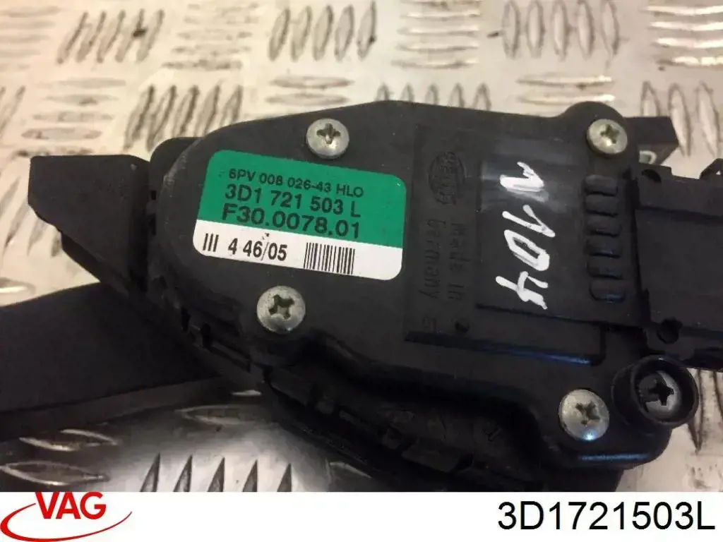 Педаль газа (акселератора) VAG 3D1721503L цена, от 25.48 USD