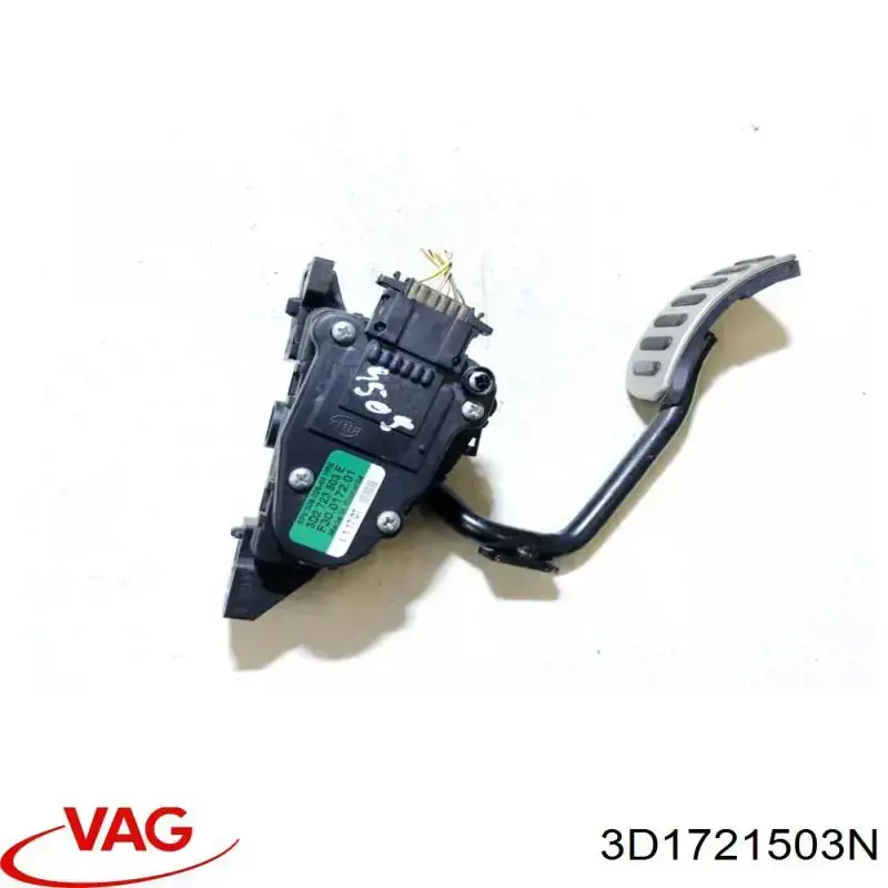 Купить Педаль газа Фольксваген Фаэтон I 3D1, 3D2, 3D3, 3D4, 3D6, 3D7, 3D8, 3D9