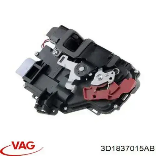 Замок водительской двери 3D1837015AB VAG