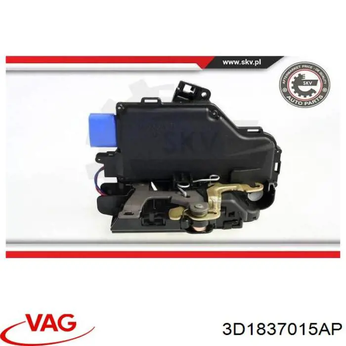 Купить 3D1837015AP VAG Замок водительской двери
