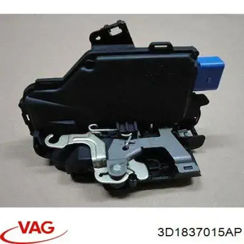 Замок водительской двери 3D1837015AP VAG