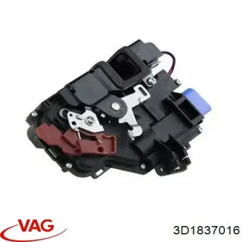 Замок передней правой двери 3D1837016 VAG