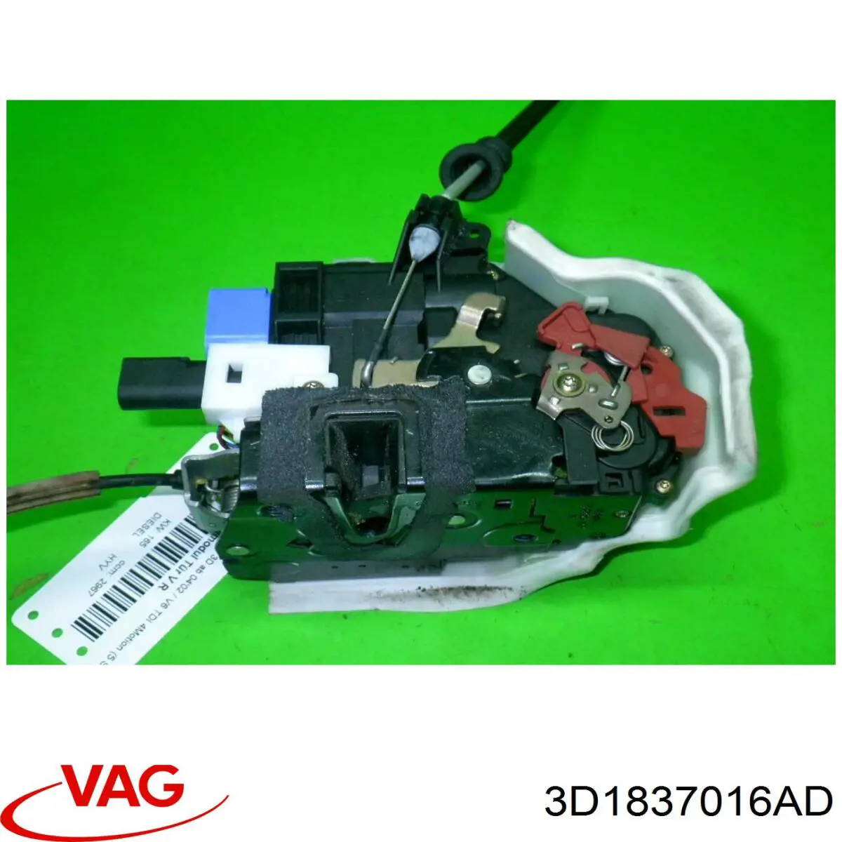 3D1837016AD VAG замок двери передней правой