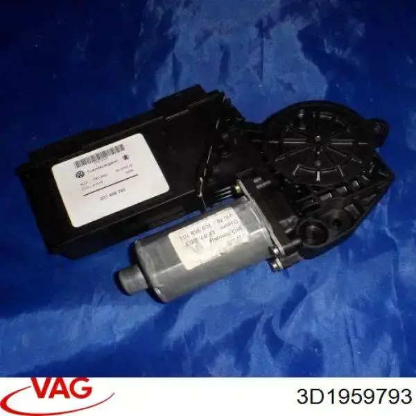 Мотор стеклоподъемника двери передней левой 3D1959793 VAG