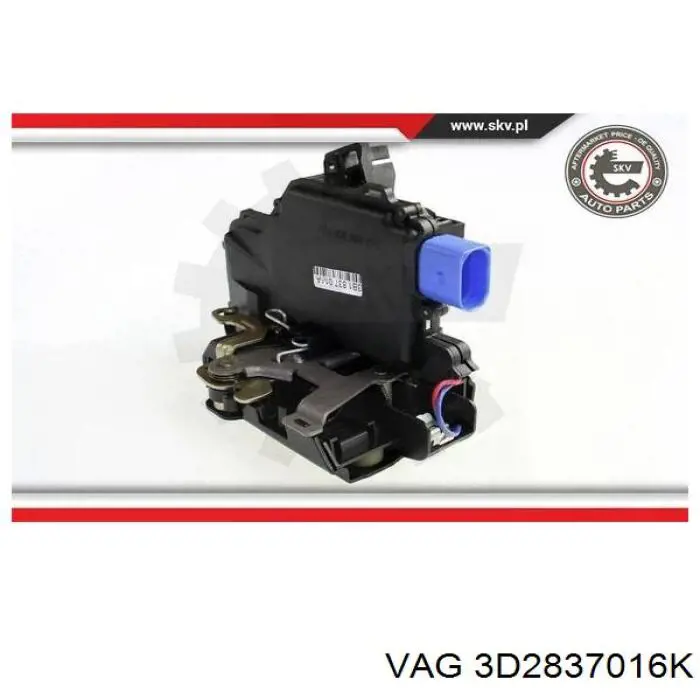 Дверной замок передний правый VAG 3D2837016T цена, от 26.89 USD