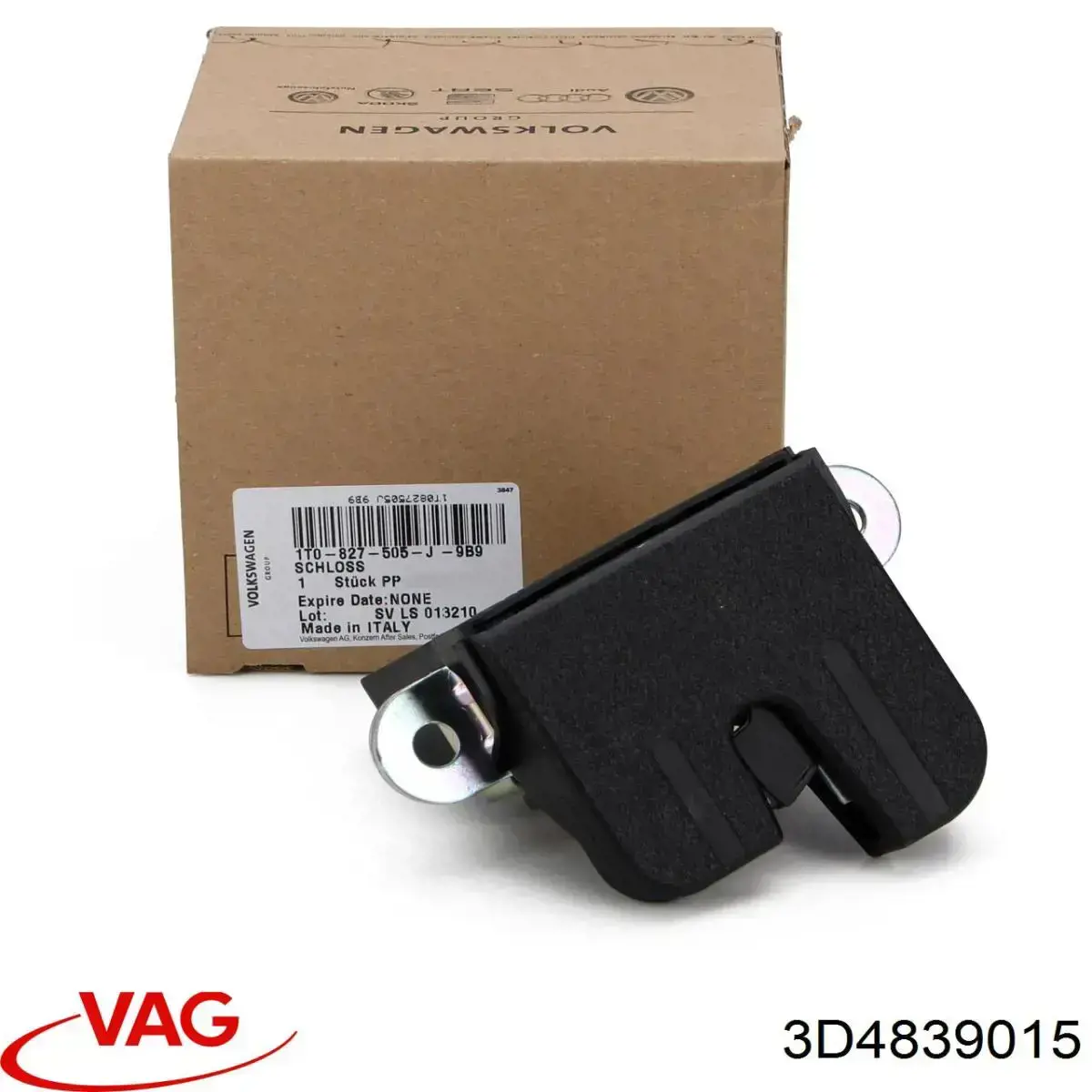 Замок двери задней левой 3D4839015 VAG
