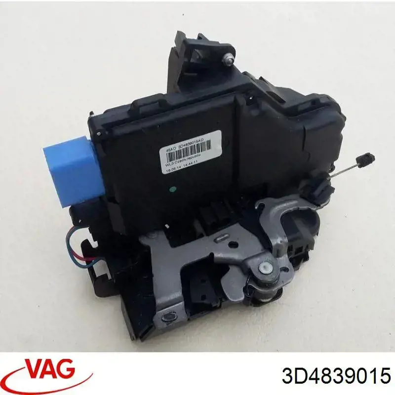 3D4839015 VAG Cerradura de puerta trasera izquierda original y equivalente